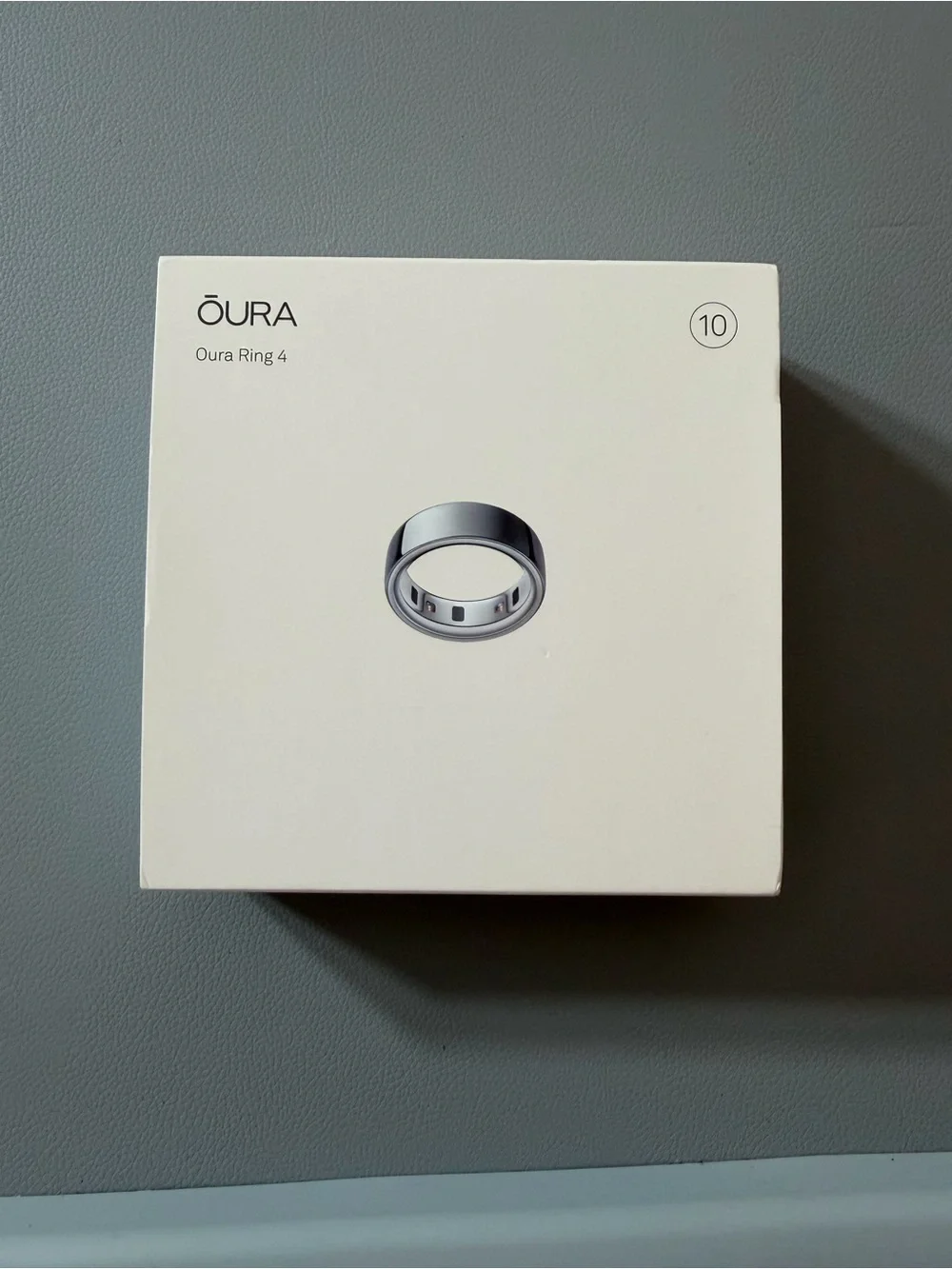 Oura Ring 4 Silver Size 10 – Like New – Complete Set – $250
